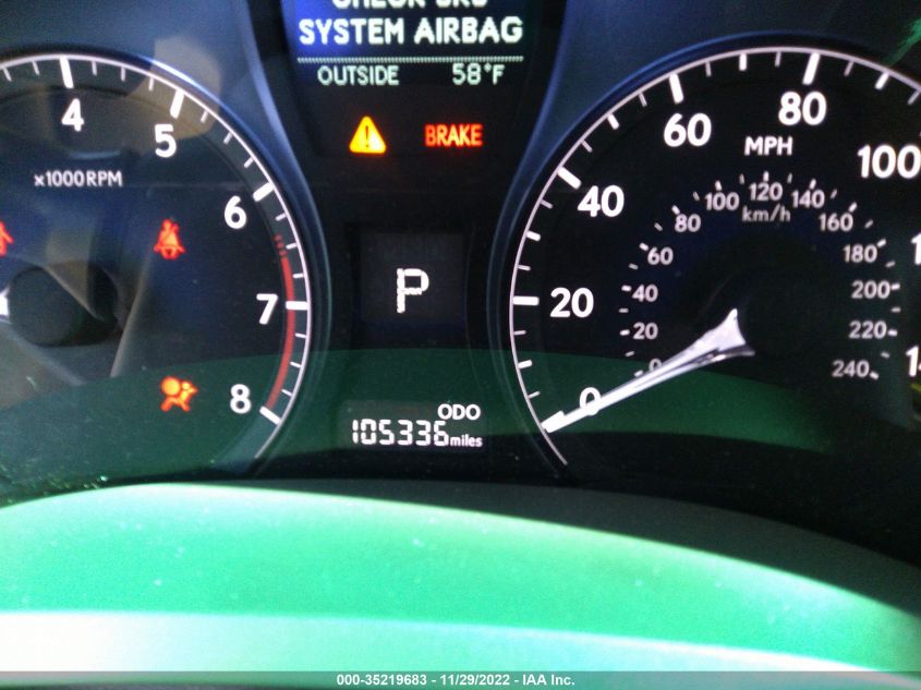 2013 LEXUS RX 350 - JTJZK1BAXD2416030