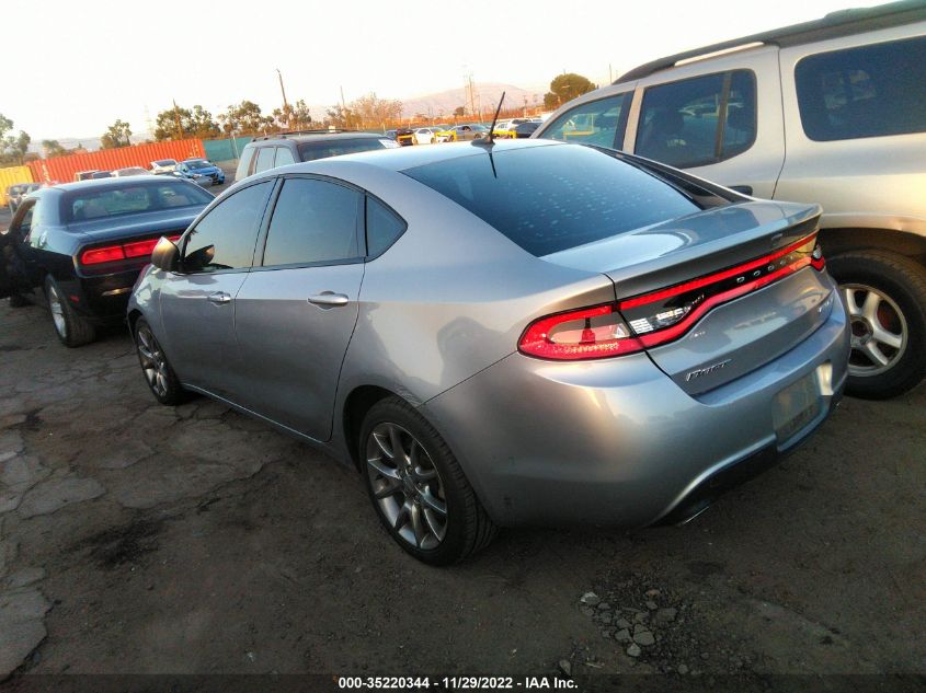 2015 DODGE DART SXT 1C3CDFBB8FD173581