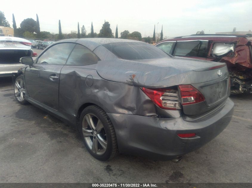 2013 LEXUS IS 250C JTHFF2C27D2527785
