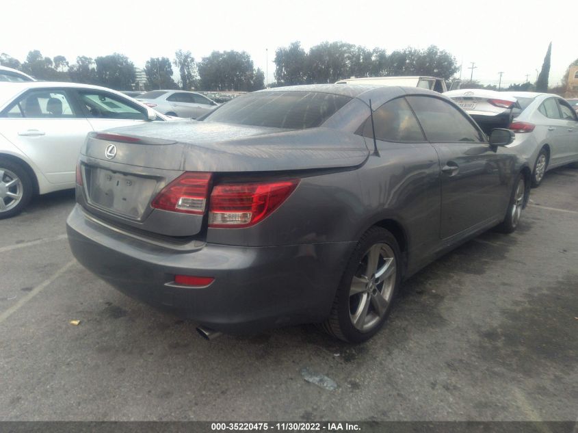 2013 LEXUS IS 250C JTHFF2C27D2527785