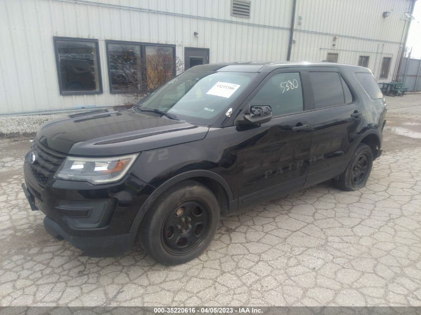 2017 FORD POLICE INTERCEPTOR 1FM5K8AR3HGC78174