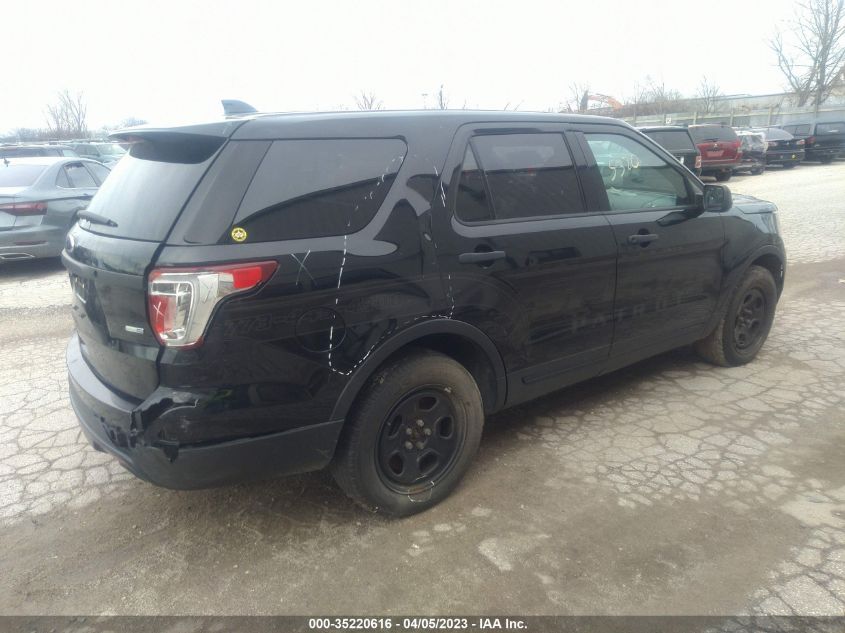 2017 FORD POLICE INTERCEPTOR 1FM5K8AR3HGC78174