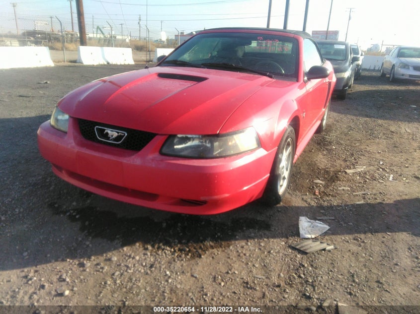 2002 FORD MUSTANG VIN: 1FAFP44462F103455