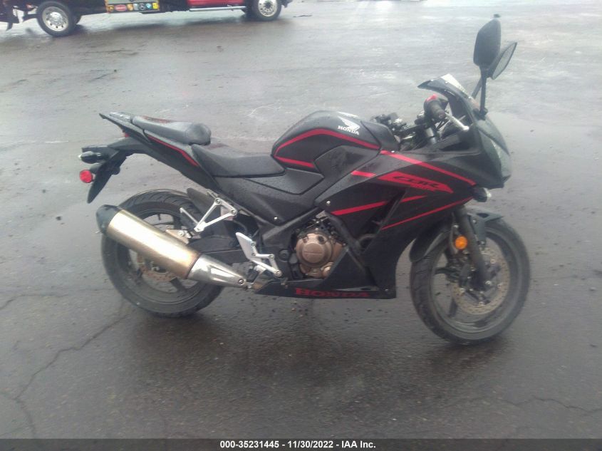 2019 HONDA CBR300 R MLHNC5108K5500077