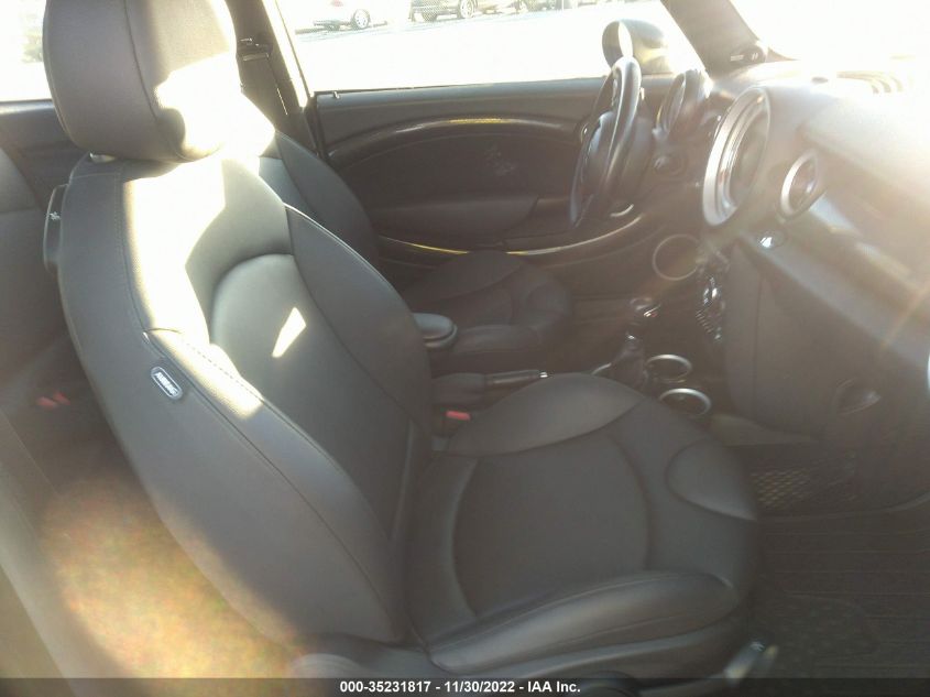 2013 MINI HARDTOP COOPER S WMWSV3C56DT394589