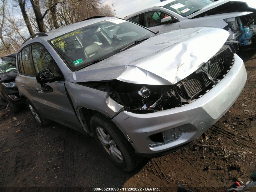 2016 VOLKSWAGEN TIGUAN S - WVGAV7AX0GW585711