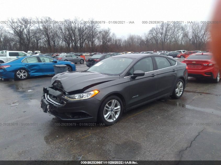 2018 FORD FUSION HYBRID SE 3FA6P0LU5JR167028