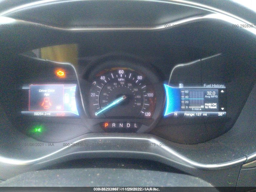 2018 FORD FUSION HYBRID SE 3FA6P0LU5JR167028