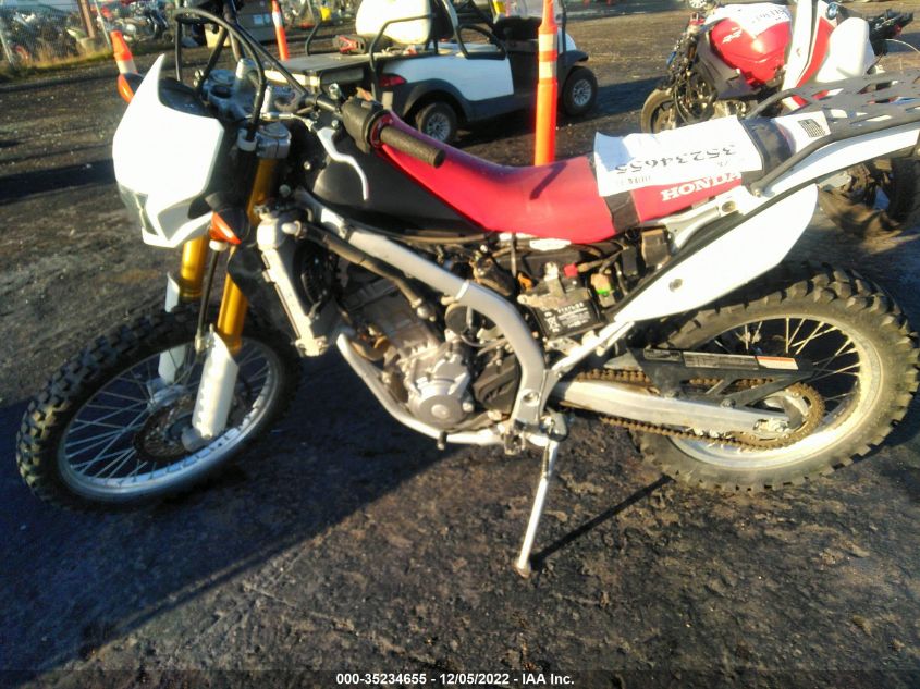 2016 HONDA CRF250 L MLHMD3815G5300129