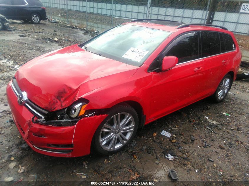 2015 VOLKSWAGEN GOLF SPORTWAGEN TDI SE 3VWFA7AU6FM513676
