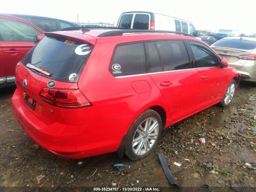 2015 VOLKSWAGEN GOLF SPORTWAGEN TDI SE 3VWFA7AU6FM513676