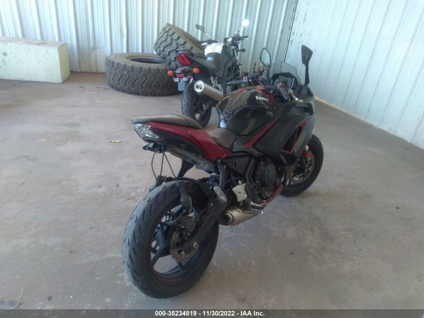 2021 KAWASAKI EX650 M ML5EXEM17MDA40668