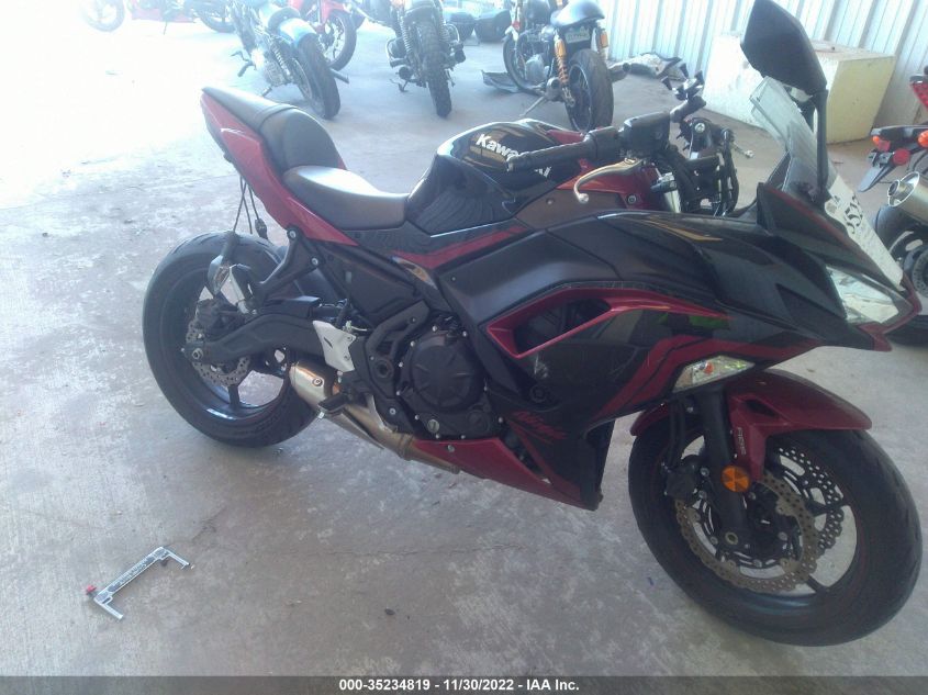 2021 KAWASAKI EX650 M ML5EXEM17MDA40668