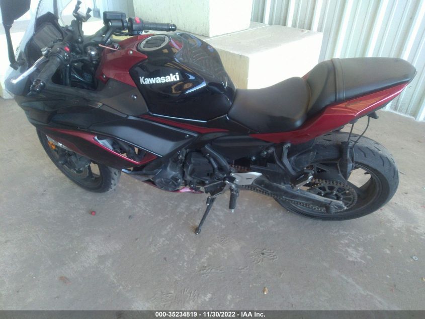 2021 KAWASAKI EX650 M ML5EXEM17MDA40668