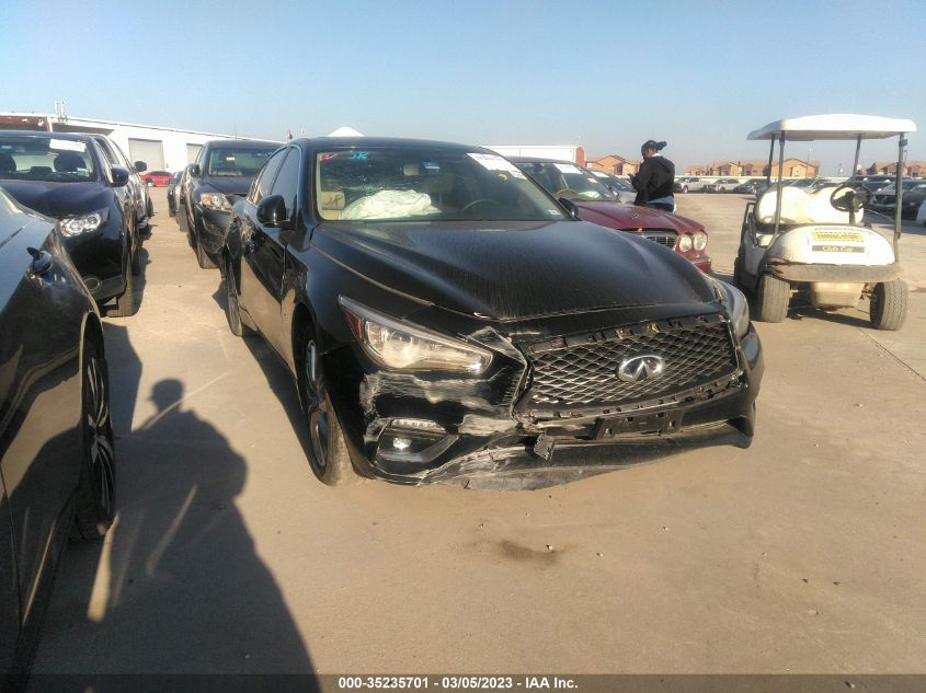 2019 INFINITI Q50 3.0T LUXE - JN1EV7AP8KM514155