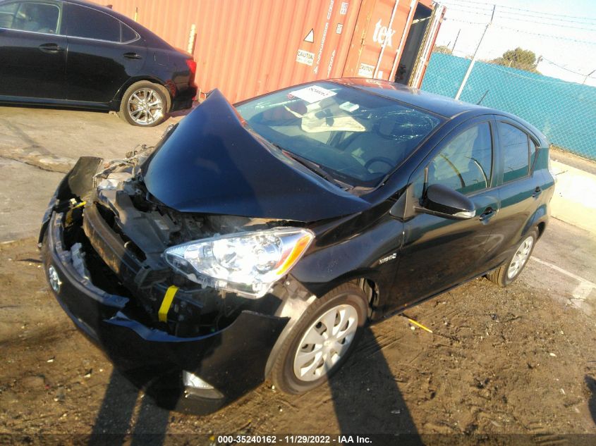 2014 TOYOTA PRIUS C ONE/THREE/TWO/FOUR JTDKDTB3XE1568585