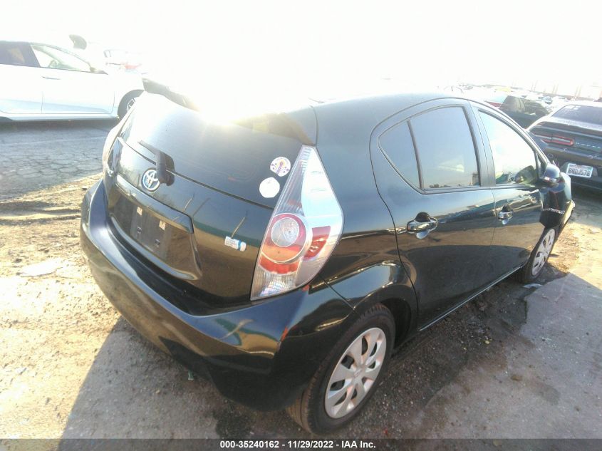 2014 TOYOTA PRIUS C ONE/THREE/TWO/FOUR JTDKDTB3XE1568585