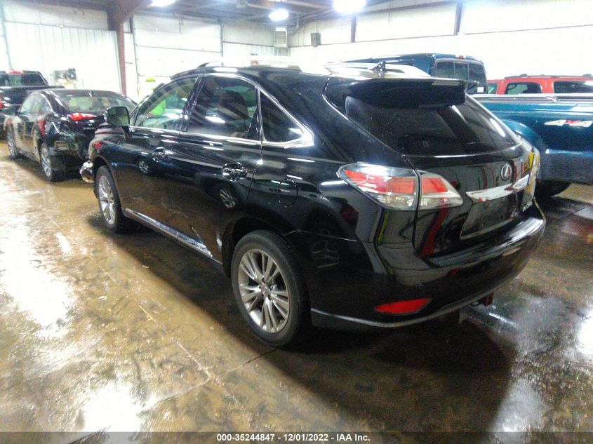 2013 LEXUS RX 450H JTJBC1BA8D2063415