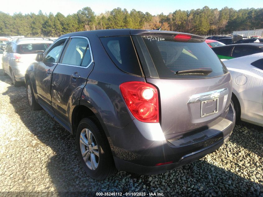 2013 CHEVROLET EQUINOX LS 2GNALBEK2D6242567