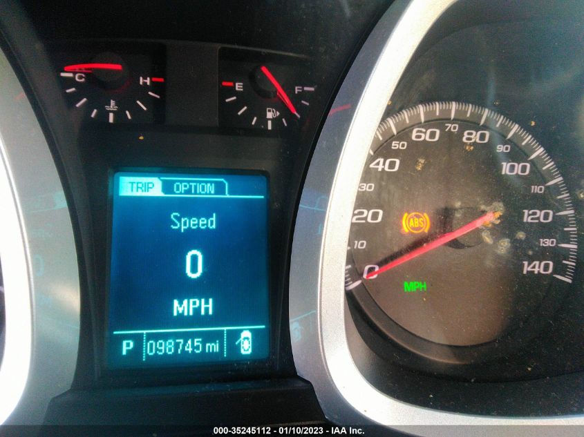 2013 CHEVROLET EQUINOX LS 2GNALBEK2D6242567