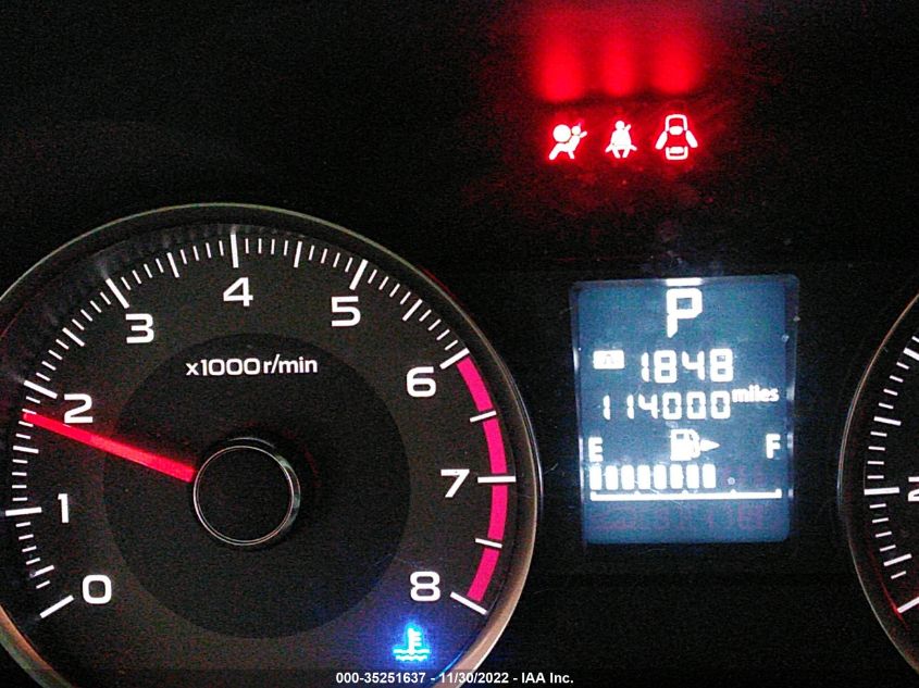 2015 SUBARU FORESTER 2.5I LIMITED - JF2SJAHCXFH541272