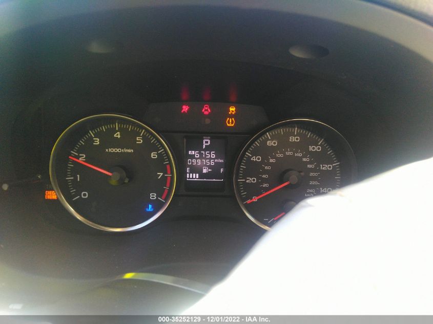2015 SUBARU IMPREZA WAGON 2.0I PREMIUM JF1GPAC68F8298667