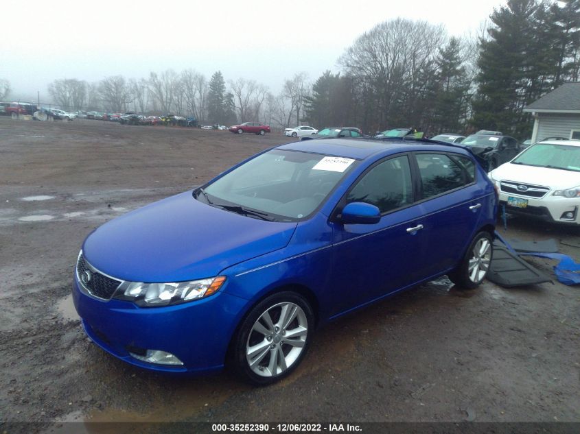 2013 KIA FORTE 5-DOOR SX KNAFW5A3XD5697763