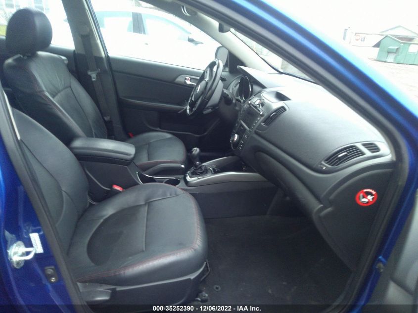 2013 KIA FORTE 5-DOOR SX KNAFW5A3XD5697763