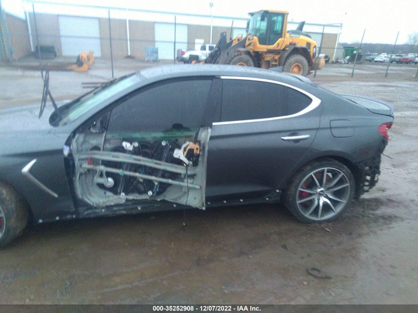 2019 GENESIS G70 3.3T ADVANCED KMTG54LE6KU034584