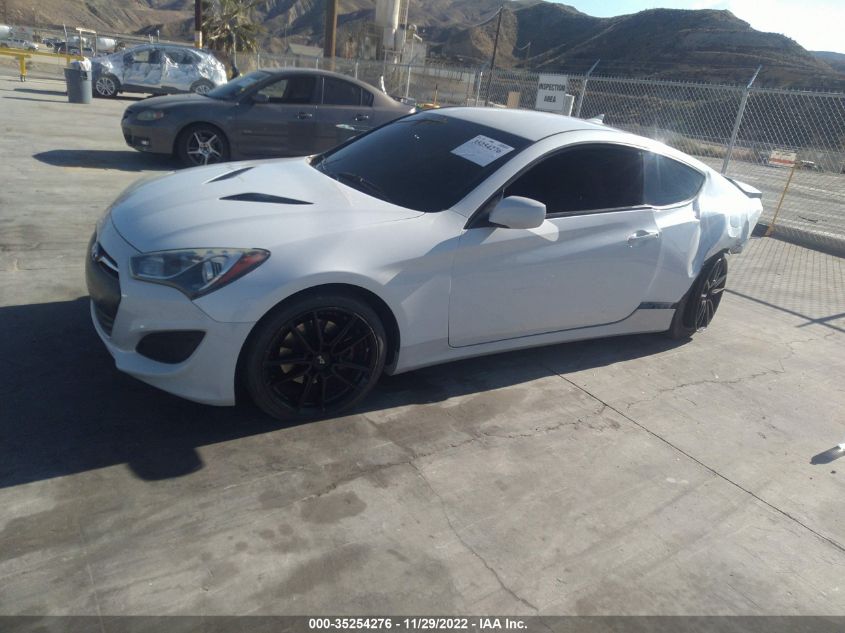 2013 HYUNDAI GENESIS COUPE 2.0T KMHHT6KD8DU102198