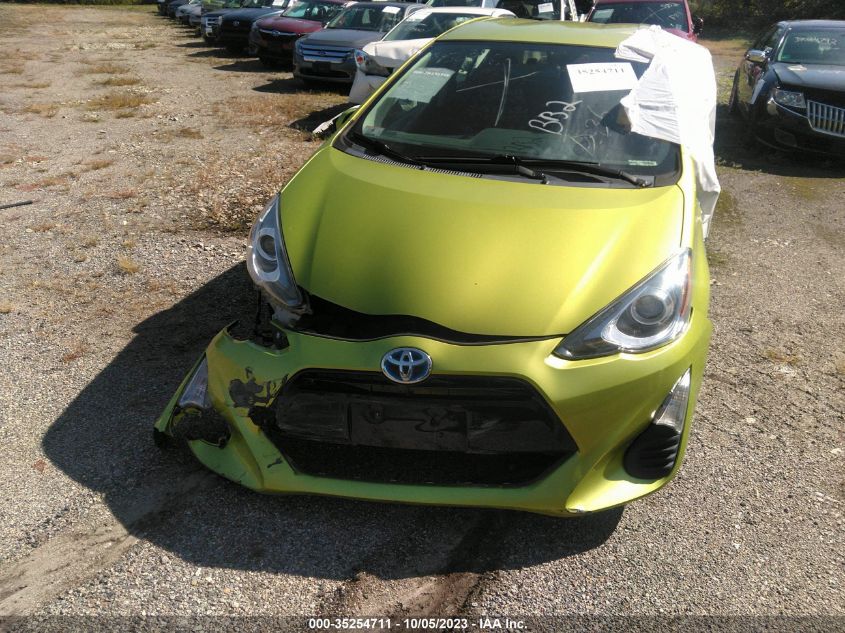 2016 TOYOTA PRIUS C ONE/TWO/THREE/FOUR - JTDKDTB39G1123306