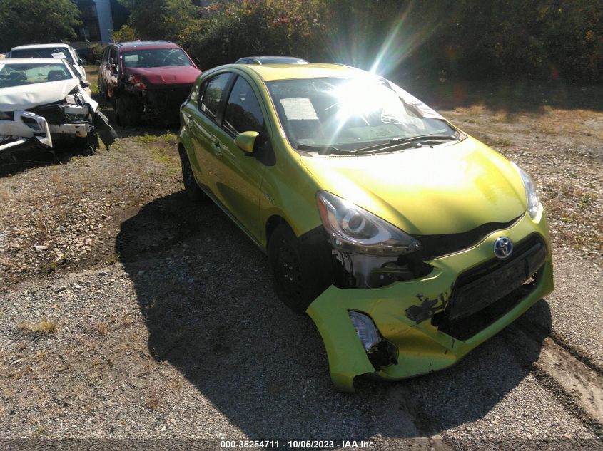2016 TOYOTA PRIUS C ONE/TWO/THREE/FOUR - JTDKDTB39G1123306