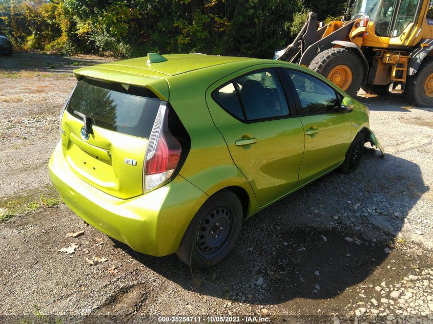2016 TOYOTA PRIUS C ONE/TWO/THREE/FOUR - JTDKDTB39G1123306