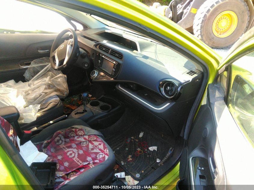 2016 TOYOTA PRIUS C ONE/TWO/THREE/FOUR - JTDKDTB39G1123306