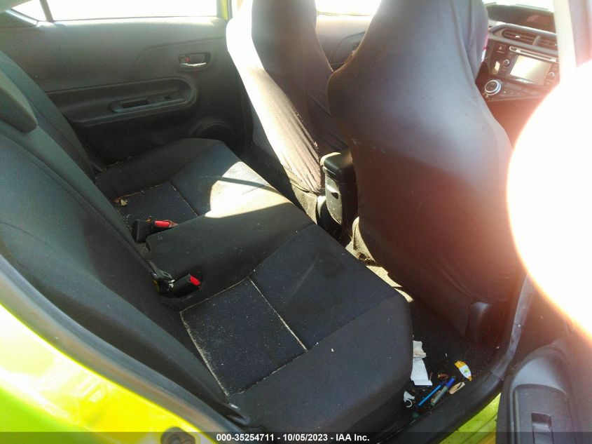2016 TOYOTA PRIUS C ONE/TWO/THREE/FOUR - JTDKDTB39G1123306