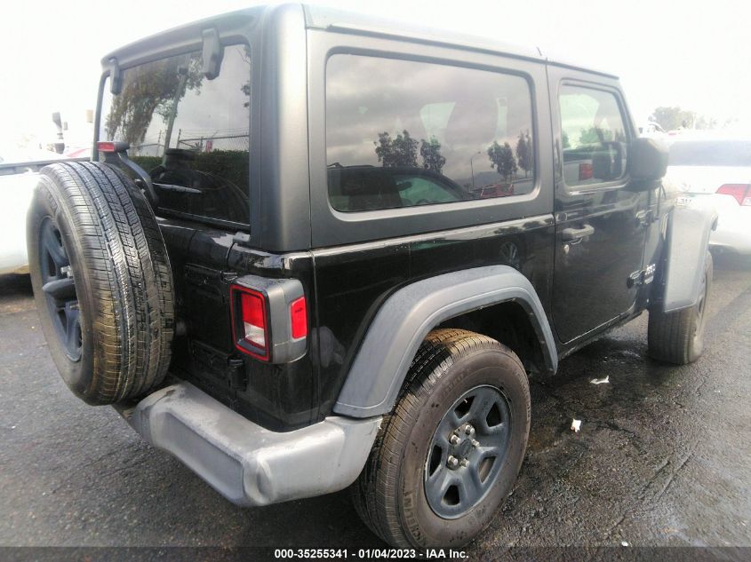2018 JEEP WRANGLER SPORT 1C4GJXAG7JW161556