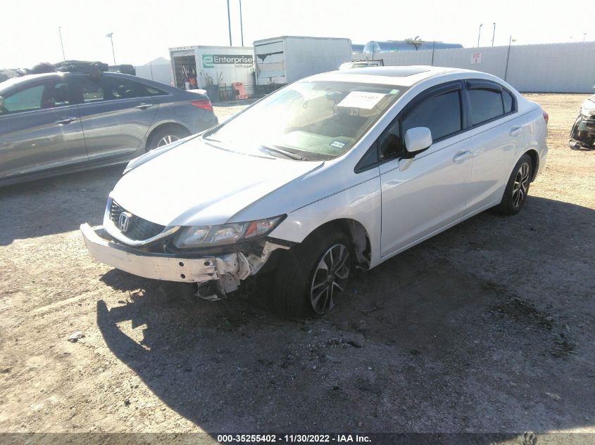 2013 HONDA CIVIC SDN EX-L 19XFB2F9XDE092172