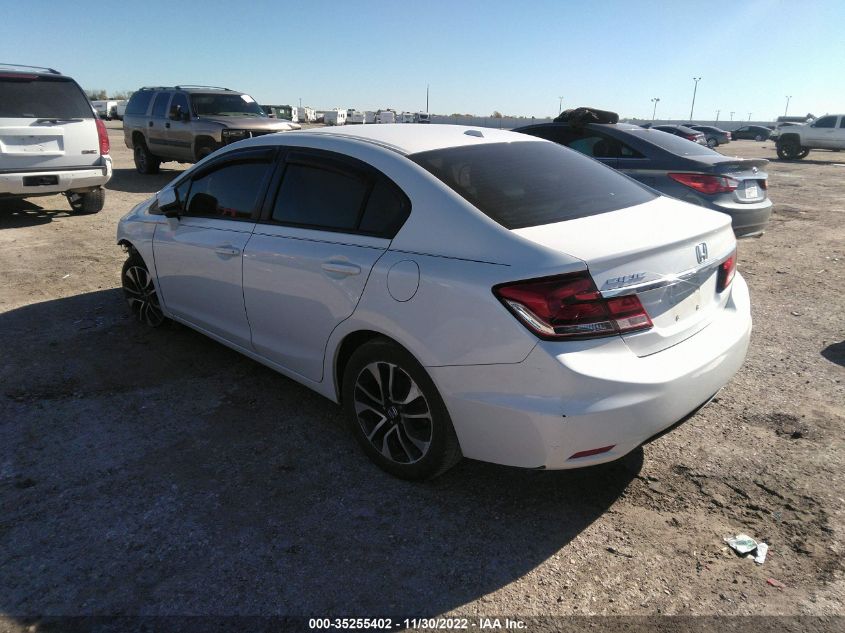 2013 HONDA CIVIC SDN EX-L 19XFB2F9XDE092172