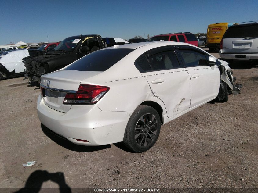 2013 HONDA CIVIC SDN EX-L 19XFB2F9XDE092172