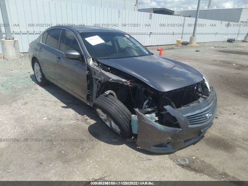 2013 INFINITI G37 SEDAN JOURNEY JN1CV6AP5DM725902