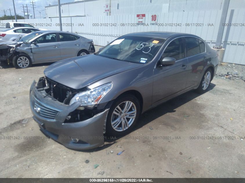 2013 INFINITI G37 SEDAN JOURNEY JN1CV6AP5DM725902