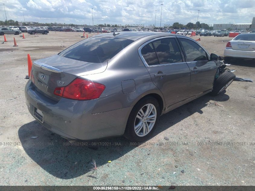 2013 INFINITI G37 SEDAN JOURNEY JN1CV6AP5DM725902