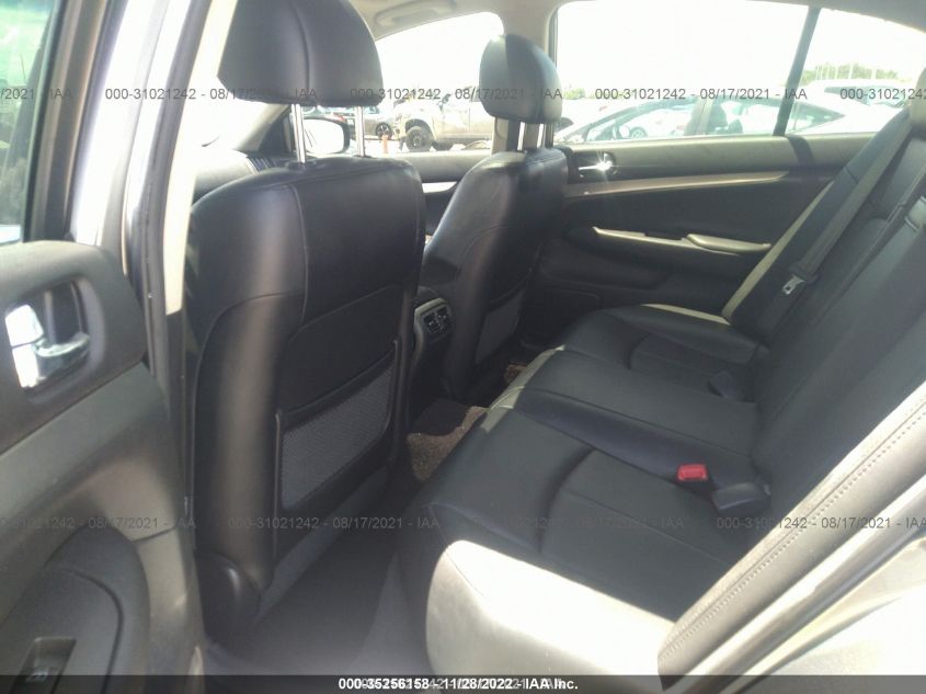 2013 INFINITI G37 SEDAN JOURNEY JN1CV6AP5DM725902