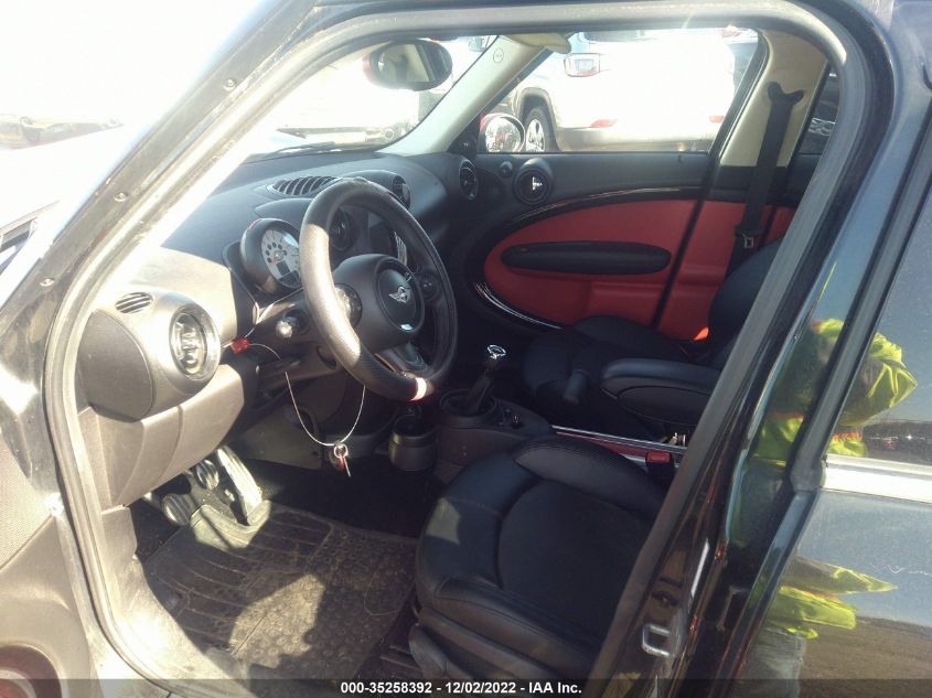 2014 MINI COOPER COUNTRYMAN S WMWZC3C50EWP52256