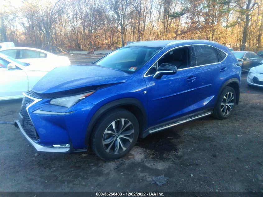 2015 LEXUS NX 200T JTJBARBZ5F2003878