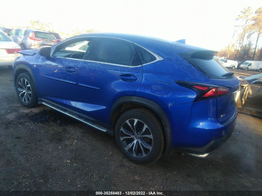 2015 LEXUS NX 200T JTJBARBZ5F2003878