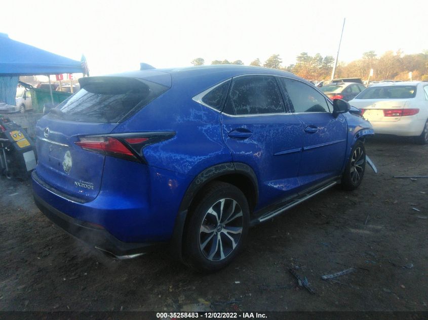 2015 LEXUS NX 200T JTJBARBZ5F2003878