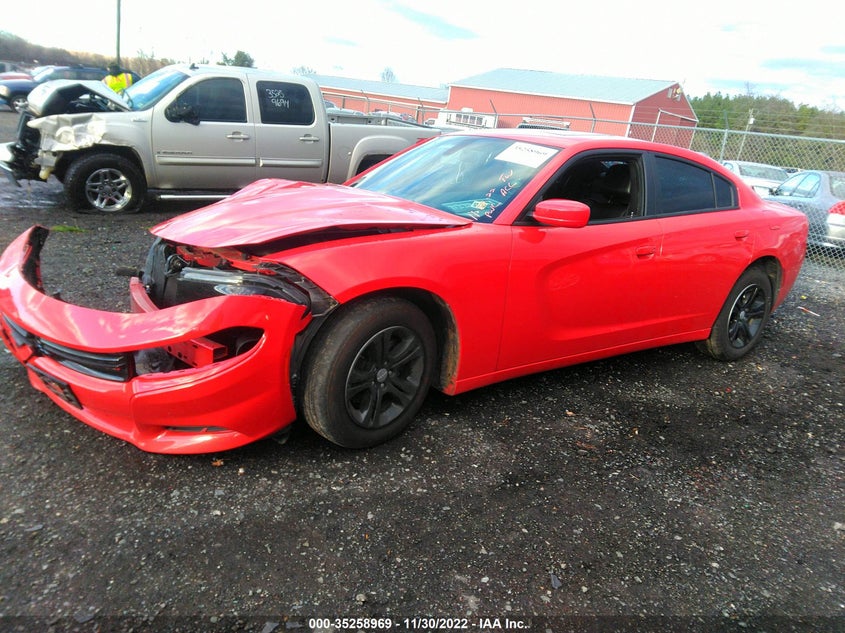 VIN 2C3CDXBG5KH657075 2019 DODGE CHARGER SXT
