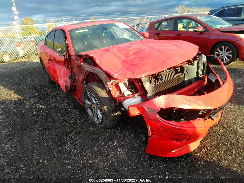 VIN 2C3CDXBG5KH657075 2019 DODGE CHARGER SXT