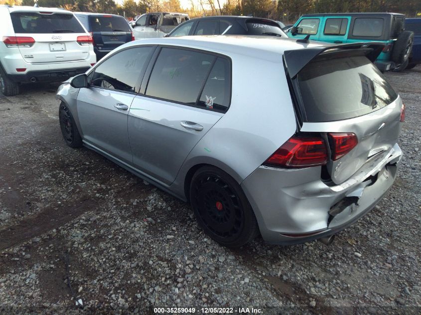 2015 VOLKSWAGEN GOLF GTI SE 3VW5T7AU6FM100548